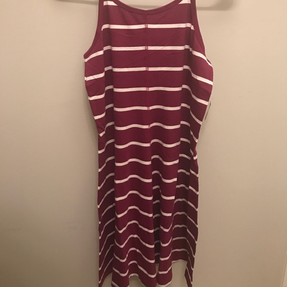 Old Navy Junior Striped Midi Dress - Picture 2 of 3
